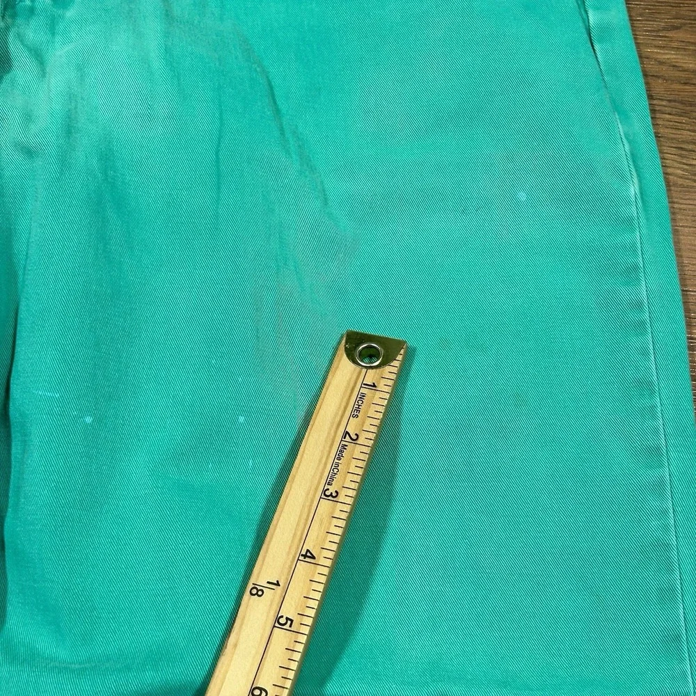 Vintage Polo Ralph Lauren Classic Chino Pants 30x32 Aqua Seafoam Green Stained - Picture 3 of 13